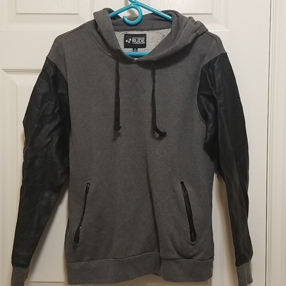 Gray hoodie